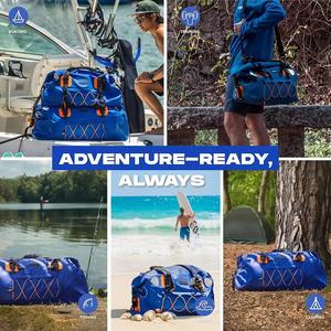 Ready to Ship Waterproof Backpack Sports Gym <b>Duffel</b> <b>Bag</b> Weekender Travel <b>Bag</b> - Product Image 6