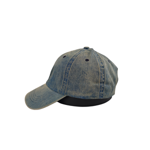 Factory Supplier Everyday Wear Custom Soft Multi <b>Panel</b> Form Denim Baseball Cap Casual Style 100% Polyester Unisex All Seasons - Product Image 5