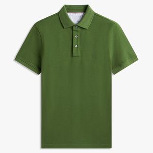 Camisetas de Jersey Estampadas al por Mayor, Transpirables, para Hombre, de Color Sólido, Estilo Casual de Negocios, Manga Corta, Algodón, OEM Personalizado - Product Image 1