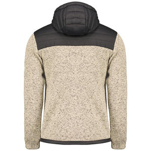 Veste en polaire personnalisée de haute qualité pour l'hiver avec tissu anti-boulochage et support pour marque privée - Product Image 4
