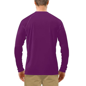 Camiseta de Manga Larga de Algodón al por Mayor, Camiseta de Manga Larga para Hombre, Logotipo Personalizado, Ropa Urbana para Hombre - Product Image 3