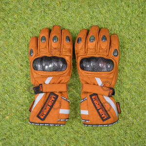 Guantes de Motocicleta Impermeables con Puño Largo, Textiles y de Cuero, Resistentes a la Abrasión, para Motociclistas, Protección para la Calle, OEM - Product Image 1