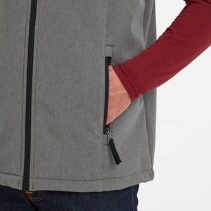 เสื้อแจ็กเก็ตนิ่มสำหรับผู้ชายเสื้อแจ็คเก็ตแขนสั้น - Product Image 5