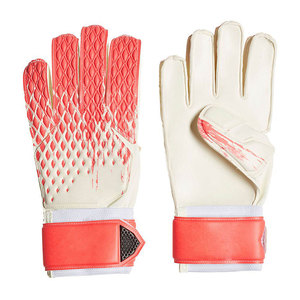 Gants de gardien de but de football pour perfectionnistes, en cuir, à doigts entiers, à lacets, antidérapants, respirants, avec protection du pouce et poignet réglable - Product Image 5