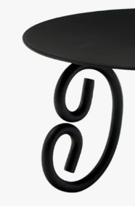 Premium Quality Black Metal Pillar <b>Candle</b> Stand Elegant Scroll Leg Iron Tray Centerpiece for <b>Wedding</b> Banquet and Holiday Decor - Product Image 5