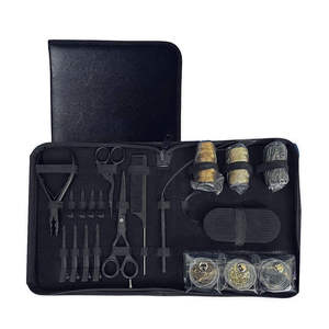 Kit de Herramientas para Extensiones de Cabello de Acero Inoxidable y Plástico, Ligero y Duradero, con Pinzas para Uso en Extensiones Anchas y Estrechas, para Mujeres - Product Image 2