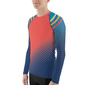 Nouveau service OEM personnalisé, vêtements de fitness unisexes, rashguard à manches longues, respirant, antibactérien, UPF50+, respectueux de l'environnement - Product Image 6