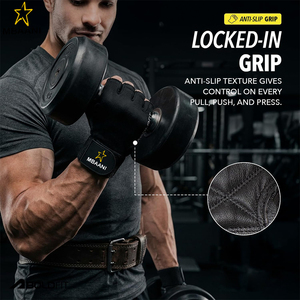 Gants de sport pour hommes et femmes avec support de poignet, accessoires pour la musculation, l'entraînement, le cyclisme, les gants de vélo - Product Image 3