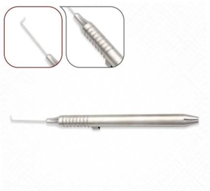 เครื่องมือตรวจฟันแบบปลายเดี่ยว 6 Explorer Dental Probe ทำจากสแตนเลสสตีล สำหรับการตรวจหาช่องท้ายรากฟันและการตรวจฟัน - Product Image 2