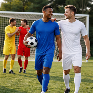 Kits de football respirants personnalisés en gros, fabricant OEM directement de l'usine - Achat en gros au prix d'usine, 100% polyester - Product Image 6