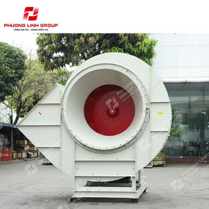 พัดลมแบบแรงเหวี่ยง ยี่ห้อ Phuong Linh Group ใบพัดเหล็กสีขาว แบบตั้งพื้น มอเตอร์ AC 220-380V 1500 รอบต่อนาที สำหรับใช้ในอุตสาหกรรมการเกษตร อบแห้ง อบเผาในเตาอบแบบอุโมงค์ - Product Image 5