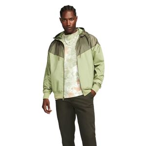 Veste coupe-vent personnalisée pour l'extérieur, à capuche, légère, pour le sport, avec fermeture éclair intégrale, pour la course à pied, le cyclisme, la randonnée, l'entraînement, vêtements de sport OEM ODM - Product Image 1