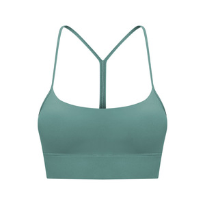 Women Workout Sports Bra <b>Racerback</b> Fitness Bra Quick Dry Gym Training Yoga Exercise Activewear <b>Top</b> - Product Image 3