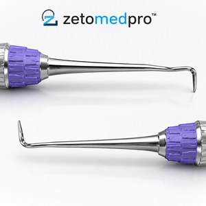 Premium Dental H3/<b>H4</b> Sickle Scaler Stainless Steel Professional Periodontal Scaling Instrument OEM Zetomed Pro - Product Image 6
