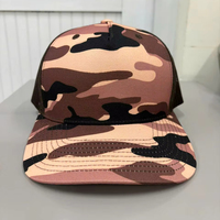 Gorra Trucker de Camuflaje Personalizada, 100% Poliéster, Lona Transpirable e Impermeable, Unisex, para Adultos, Deportiva, para Exteriores, con Diseño Digital/Sublimado