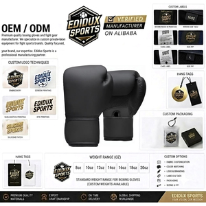 Gants de boxe de haute qualité, très demandés, avec logo personnalisé, taille adulte, équipement de combat, en vente en ligne - Product Image 4