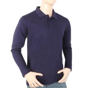 Pull à col haut imprimé à manches courtes pour homme, 100% coton respirant, coupe classique, décontracté, vert olive uni, jersey 220g - Product Image 6