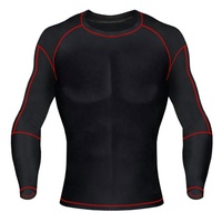 Ensemble de survêtement respirant pour hommes grandes tailles, sans coutures, léger, imprimé, pour la gym, le jogging, la course et la protection anti-UV