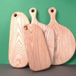 Juego de Tablas de Servir Rectangulares de Madera con Soporte para Cuchillos, 1.5 cm de Grosor, Aptas para Lavavajillas y Fáciles de Limpiar - Product Image 5