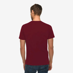 เสื้อยืดคอกลมสีน้ำเงินรอยัลสำหรับผู้ชาย เสื้อยืดแขนสั้นเท่ๆ แบบคัสตอมสำหรับผู้ชายและผู้หญิง ดีไซน์เรียบง่ายสำหรับครอบครัว เสื้อยืด OEM - Product Image 5