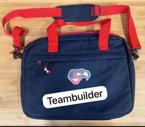 Bolsa de diseño personalizado TEAM BUILDER con compartimento para cordones encerados y sin encerar para equipos de hockey sobre hielo - Product Image 3