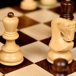 Jeu d'échecs russe traditionnel de Zagreb, pièces en sheesham et buis, roi de 3,1 cm, au meilleur prix - Product Image 4