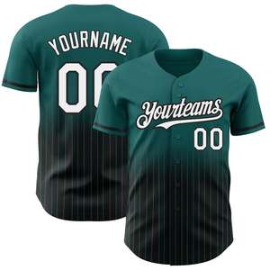 Maillots de baseball en polyester pour homme, respirants, à séchage rapide, avec design personnalisé et imprimé - Product Image 2