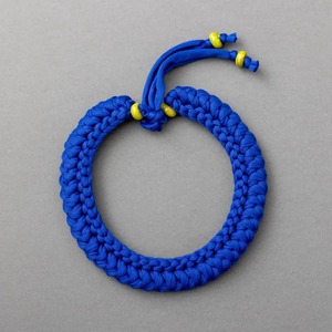 Collar de Cuentas Hecho a Mano con Tela de Algodón Orgánico Vintage para Mujer, Diseño Clásico con Forma de Corazón - Product Image 3