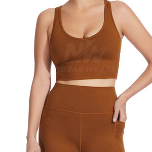 Sujetador Deportivo Acolchado de Alto Impacto para Mujer, con Tirantes Ajustables, Sin Costuras, para Yoga, Running, Gimnasio, Fitness, Transpirable - Product Image 3