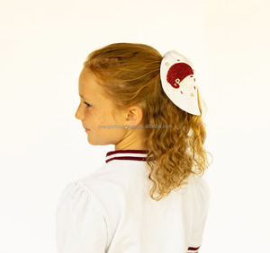 Chouchou Foudre Perlé Paillettes Élastique Cravate Néon Vert Ruban Porte-Queue De Cheval À La Main Bandeau Accessoire De Cheveux Personnalisé - Product Image 4