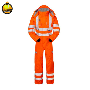 Vêtements de sécurité haute visibilité, vêtements FR mi-lourds, combinaisons de travail en gros - Product Image 5