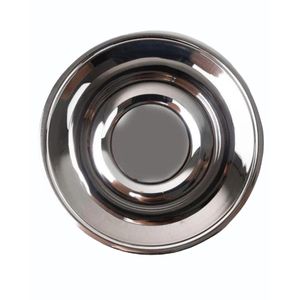 Bol à salade en acier inoxydable 304 personnalisable avec logo, argenté, 200 ml, 300 ml, 400 ml - Product Image 3