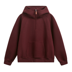 Sweat à capuche unisexe personnalisé brodé en molleton de coton, coupe oversize, avec poche kangourou et poignets côtelés, style streetwear décontracté - Product Image 5