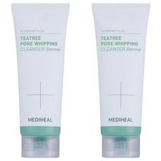 Mediheal Tea Tree Pore Whipping Cleanser 200ml 2pz Confezione Sconto Detergente Schiumogeno alle Erbe per Pelli Grasse - Product Image 1