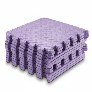 Tapete de juego entrelazado de EVA con patrón de hojas OEM, fabricante de Vietnam, al por mayor, para gimnasio en casa, tapete de bebé. Eco amigable inodoro antideslizante - Product Image 2