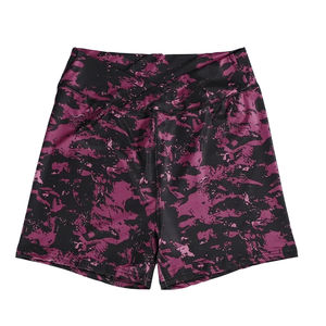 Pantalones Cortos de Ciclismo para Mujer, Ligeros, de Secado Rápido, Cintura Alta, Transpirables y Teñidos, Talla Adulto - Product Image 2