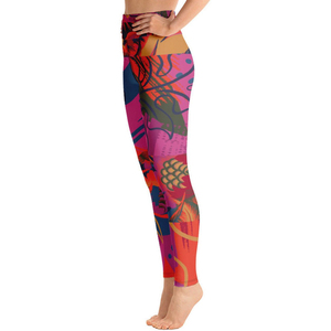 Leggings de Sublimación para Mujer al Mejor Precio de Fábrica, Leggings de Yoga de Cintura Alta, Suaves, para Entrenamiento, Control de Abdomen, Levantamiento de Glúteos, Gimnasio, Fitness - Product Image 3