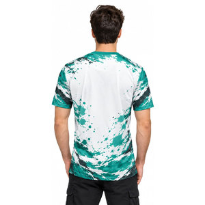 เสื้อยืดตกปลาผู้ชาย แห้งเร็ว แขนสั้น คอกลม พิมพ์ลายกราฟิก เสื้อกีฬากลางแจ้ง ผู้ใหญ่ ทรงปกติ พิมพ์ลายแบบซับลิเมชั่น - Product Image 5