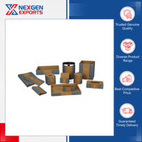 Nexgen Exports présente un ensemble d'articles de luxe pour hôtels en cuir PU écologique de qualité supérieure, design personnalisé.