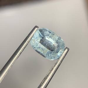 Piedra Preciosa de Aguamarina Azul Cielo Natural, Facetada, Suelta, para Joyería - Product Image 6
