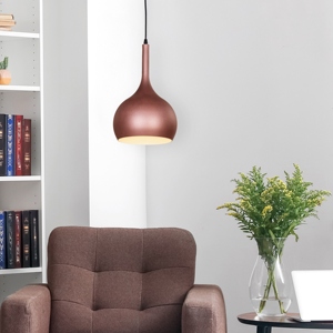 Modern <b>Rose</b> Gold Pendant <b>Light</b> Nordic Hanging Ceiling Lamp Contemporary Metal Pendant Fixture Minimalist Home Decor Lighting - Product Image 6