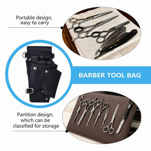 Estuche de Peluquería Profesional de Cuero PU con Múltiples Bolsillos de 22*5.9 Pulgadas para Uso Profesional, Estuche para Llevar al Hombro - Product Image 2