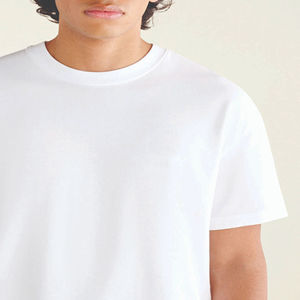 Camiseta Deportiva de Algodón Orgánico para Hombre, Corte Ajustado, Personalizada de Fábrica, Alta Calidad - Product Image 2