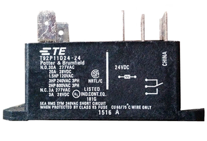 Relé de Control Industrial de 24 VCC, 30 A, 8 Pines, T92P11D24-24, N.O. Componente de interruptor N.C. - Product Image 3