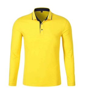 เสื้อโปโลแขนยาวสีทึบบุรุษพิมพ์ลายใดๆจากบังคลาเทศ - Product Image 6
