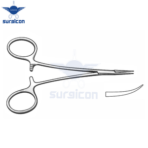 Pinzas Micro Jacobson de 12.5 cm (5 Pulgadas), Curvas, Extra Delicadas, de Acero Inoxidable Premium para Neurocirugía - Product Image 3