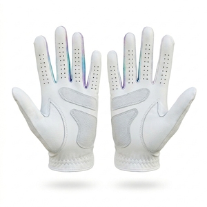 Guante de Golf Personalizado de Piel de Cabretta Premium, para Mano Izquierda, Unisex, Ligero, Agarre Suave, Fabricante OEM ODM para Exteriores - Product Image 2