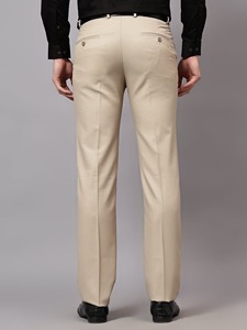 Pantalon décontracté slim pour homme, coupe décontractée et élégante, style professionnel et formel - Product Image 4