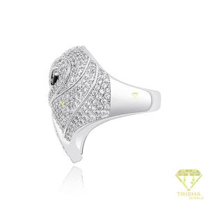 Bague Statement en Argent Sterling 925 avec Diamants de Laboratoire Sertis, Bijoux de Mode Premium pour Détaillants - Product Image 5
