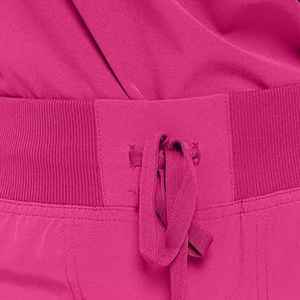 Custom Logo Beauty Salon <b>Scrub</b> Suit for Women Short-Sleeve Split Work <b>Clothes</b> with High Logo Print - Product Image 5